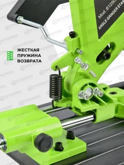 Стойка для крепления болгарки ушм BG-612509 с протяжкой, для ушм 115 мм/125 мм с защитным кожухом и струбциной, инструменты для ремонта и строительства