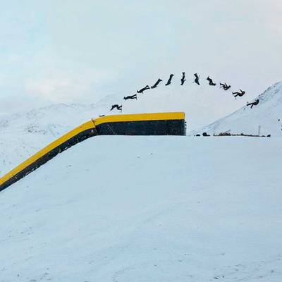 Надувная подушка «SkiAir» для экстрим-прыжков и фристайла, 16×9×2,6 м