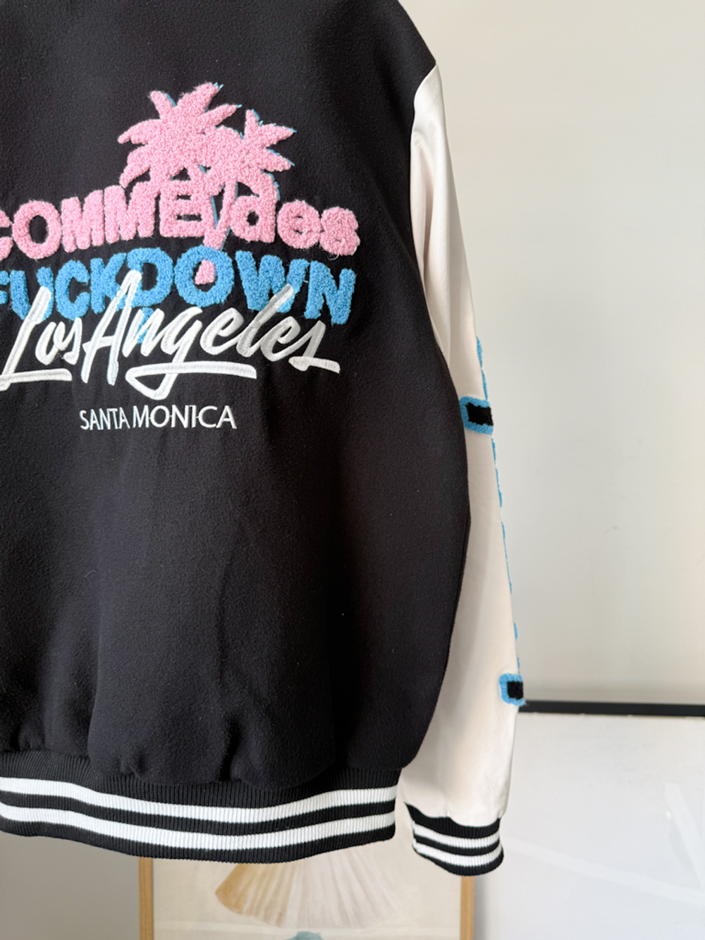 Комбинированный бомбер Comme des Fuckdoun, XS