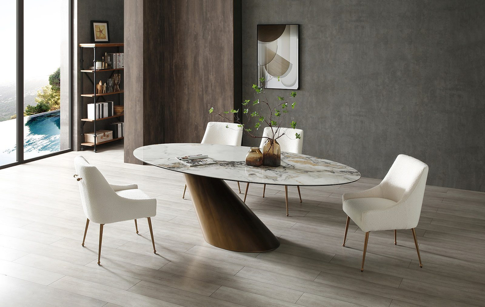 Стол DT9375FCI белая керамика