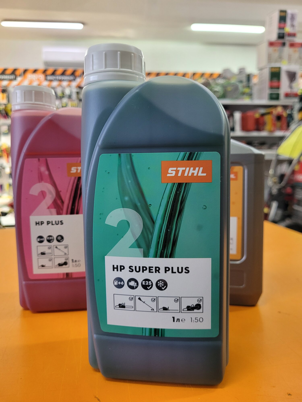 Синтетическое моторное масло STIHL 2Т HP Super Plus 7028-516-0031, 1 л