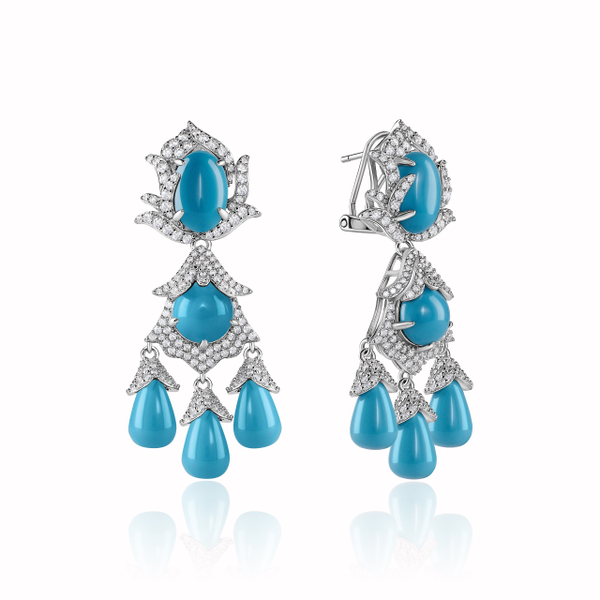 Серьги Turquoise