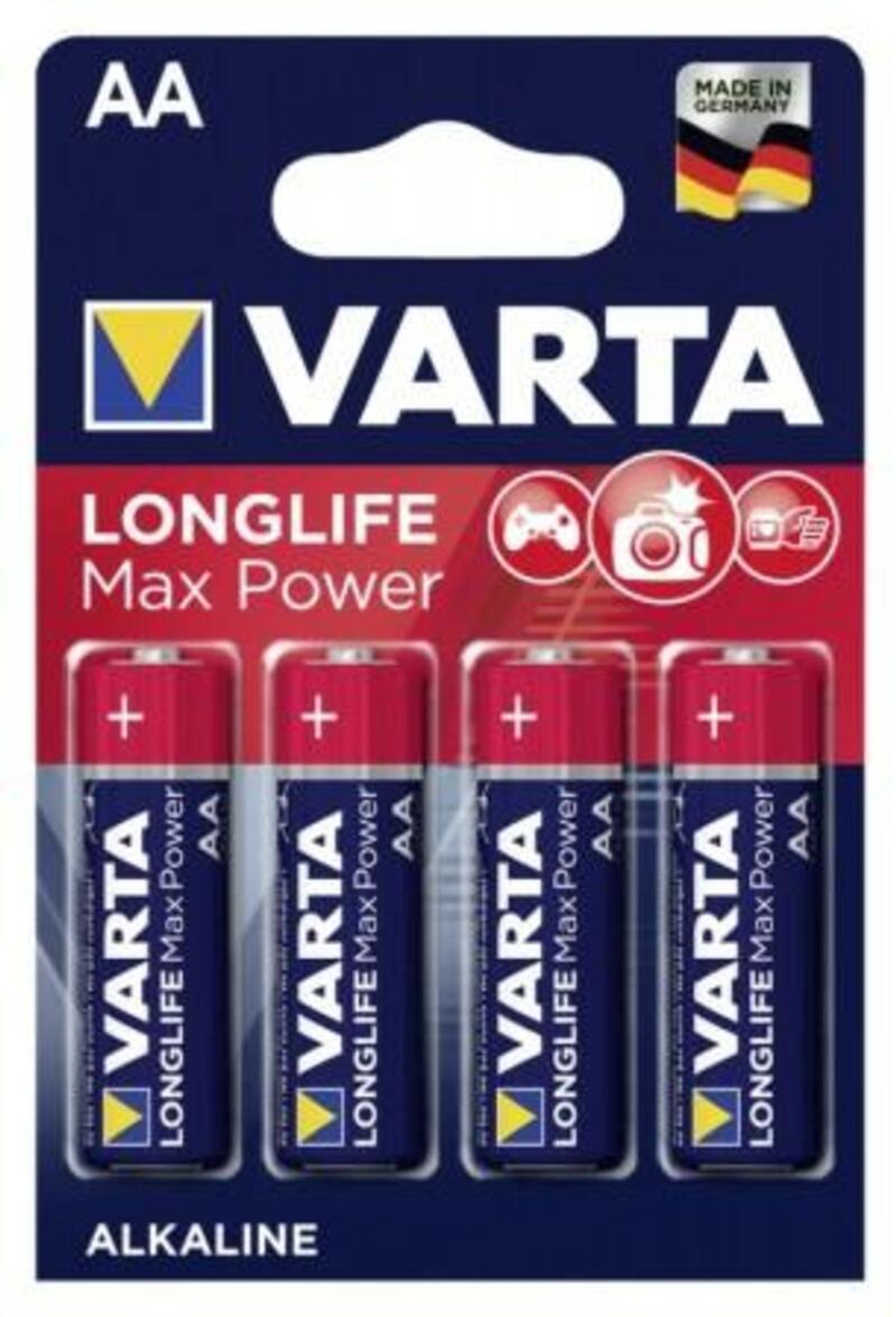 4706 Элемент питания к-т4 VARTA MAX Tech lr6