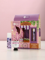 Подарочный набор «Самой прекрасной», крем для рук 30 мл и бальзам для губ 10 г, Чистое счастье