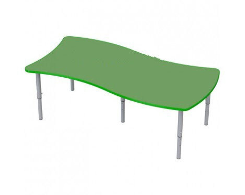 Стол Волна регулируемый, 4 ножки 1200*550