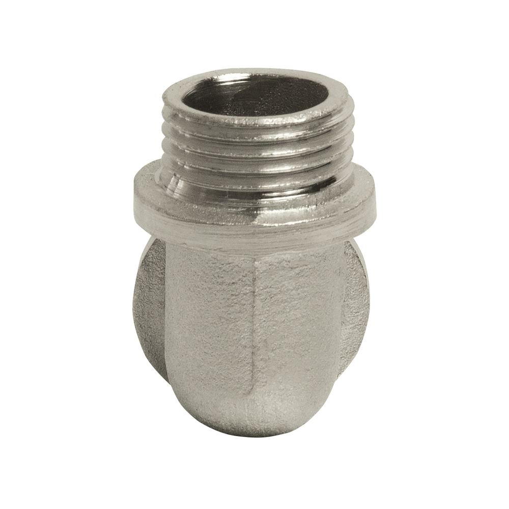 Уголок 1/2'' нар/нар с ограничением никель