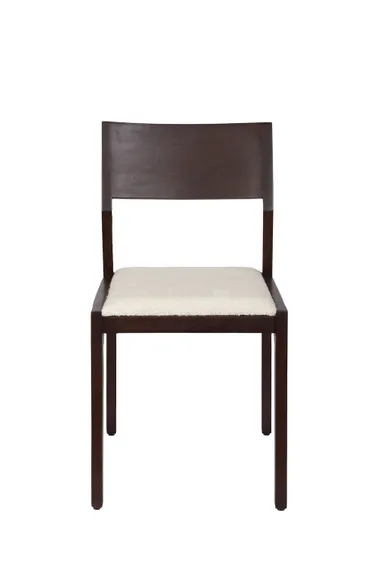 Стул Mead, дерево манго, букле