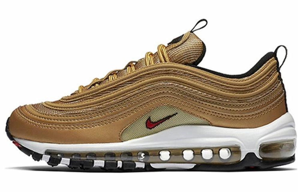 Кроссовки Nike Air Max 97 Metallic Gold (W) (Женская размерная сетка)