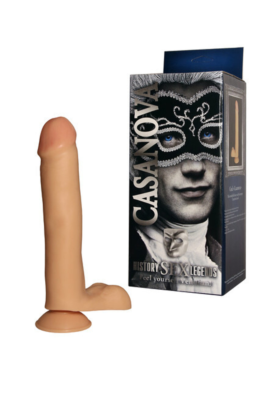 Фаллос реалистичный "Казанова" 23,5 см (Цвет: телесный)