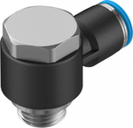 QSLV-G1/4-8-50 Угловой штуцер с цанговым зажимом и резьбой