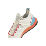 Adidas Adizero Ubersonic 4 M Clay Белые-Оранжевые кроссовки