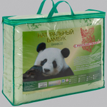 Одеяло "РУ. БАМБУК" Русская сказка, облегчённое, плотность 150 г/м2, тик 100% хлопок, Россия.