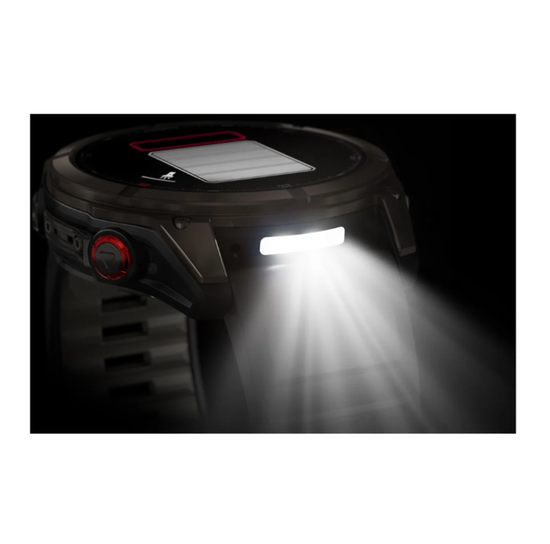 Умные часы Garmin Fenix 8 PRO, 51 мм, AMOLED, Sapphire, Carbon grey DLC titanium with Chestnut leather band