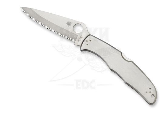 Складной нож Spyderco Endura 2 C10S c клинком из стали VG-10, рукоять Stainless Steel