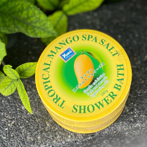 Солевой скраб для тела с манго Tropical Mango Spa Salt Shower Bath Yoko