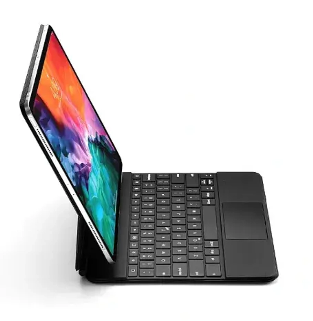 Чехол-клавиатура WIWU Magic Keyboard для Apple iPad Air 13 (2024) русская раскладка (MK002) (черный)