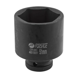 Головка ударная глубокая 51мм 3/4''6гр Forsage F-46510051
