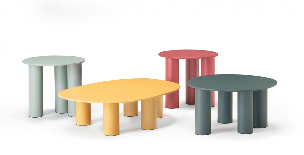 Столик ламинированный кофейный Scab Design Hyppo, кварцевый зеленый