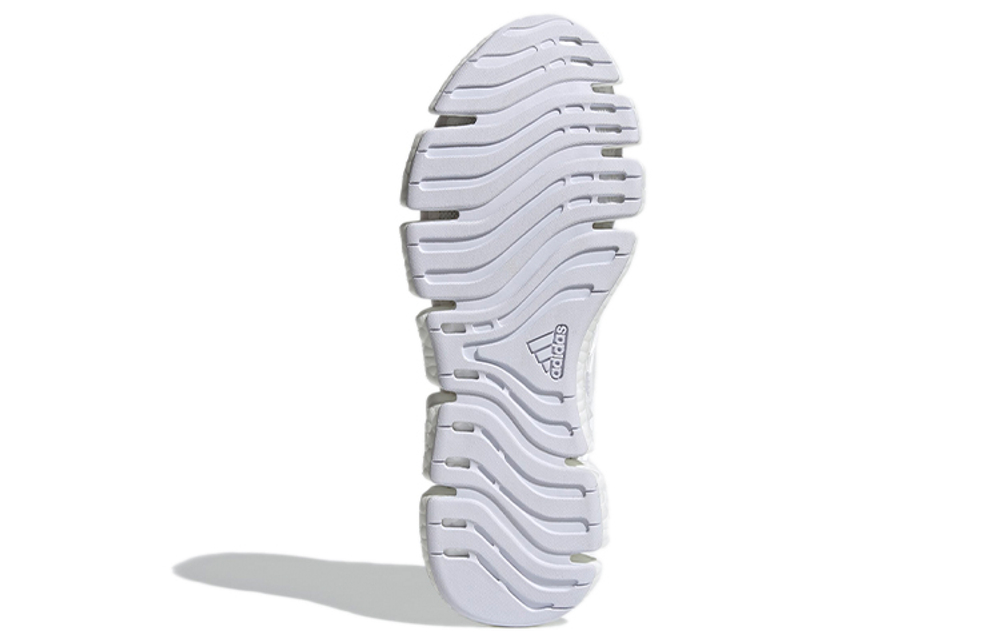 Adidas Climacool Vento retro sports fabric synthetic leather TPU shock absorption, non-slip, wear-resistant, breathable, lightweight low-top running shoes for men and women the same pure white