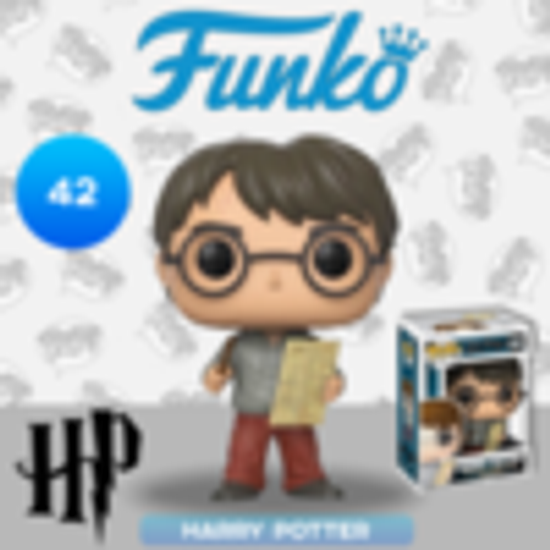 Фигурка Funko POP! Harry Potter S4 Harry Potter with Marauders Map (42) 14936 / Фигурка по мотивам фильма "Гарри Поттер", Гарри Поттер с картой Мародеров