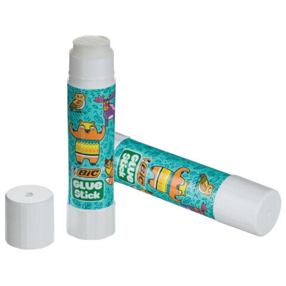 Клей-карандаш BIC "ECOlutions", 8 г, обесцвечивающийся после высыхания, 514784