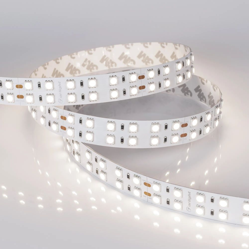 Светодиодная лента RT-B144-19mm 24V Day4000 (34.4 W/m, IP20, 5060, 5m) (Arlight, Открытый) 025274(2)
