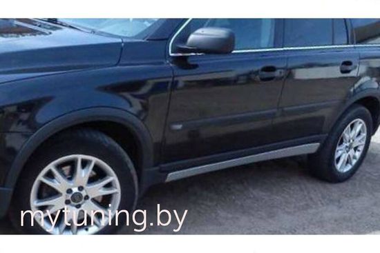 Накладки на пороги V.3 для VOLVO XC90 2002-2005