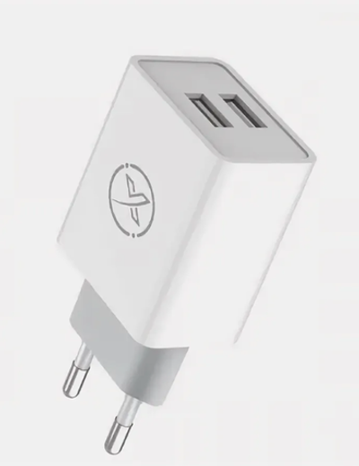 Блок питания XO L-65EU two usb white