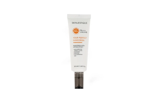 SKINJESTIQUE Солнцезащитный крем с лифтинг-эффектом Your perfect sunscreen spf 50+, 50 мл