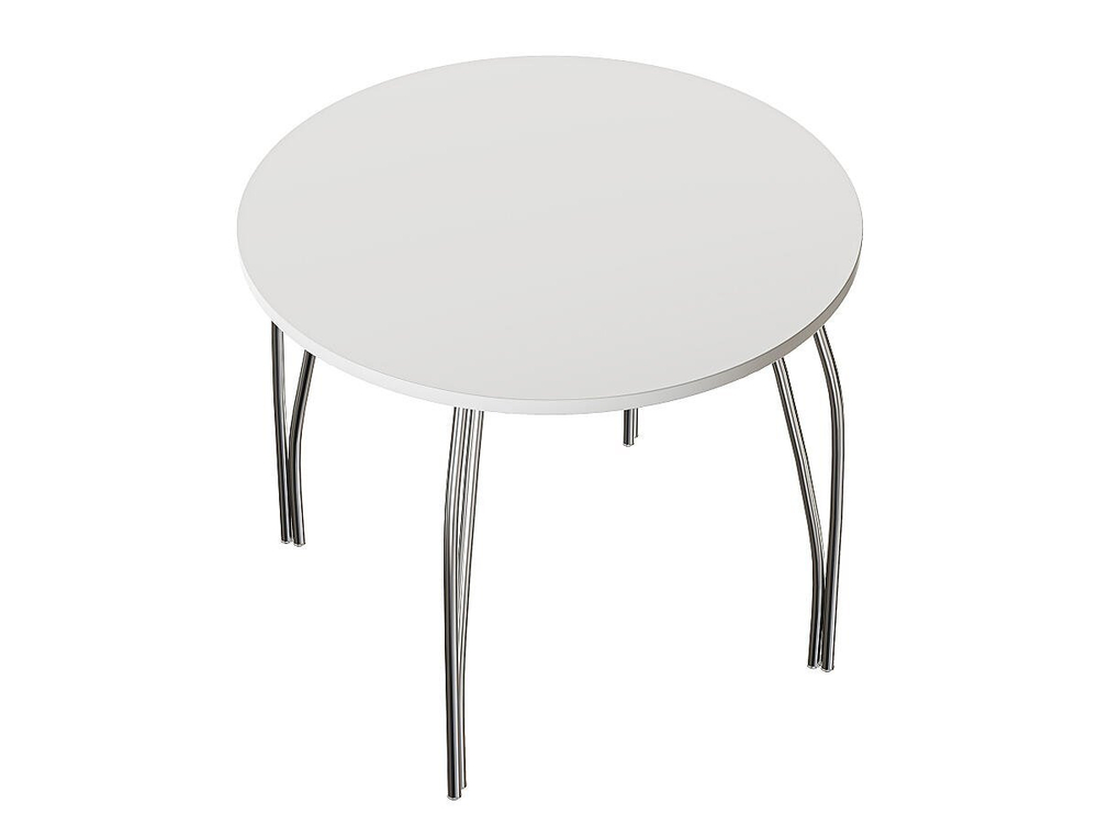 Стол обеденный круглый TLC-2.2 (ОС-11) White In 2S 742*900*900