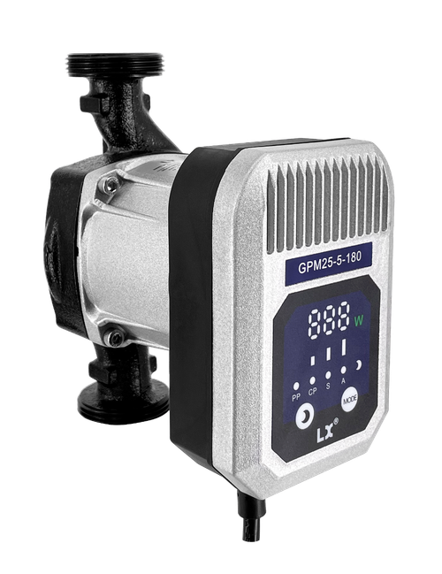 Циркуляционный насос AquaViva LX GPM25-4-180(220V, 2,5m3/h*4m, 0,022kW) с частотным регулированием