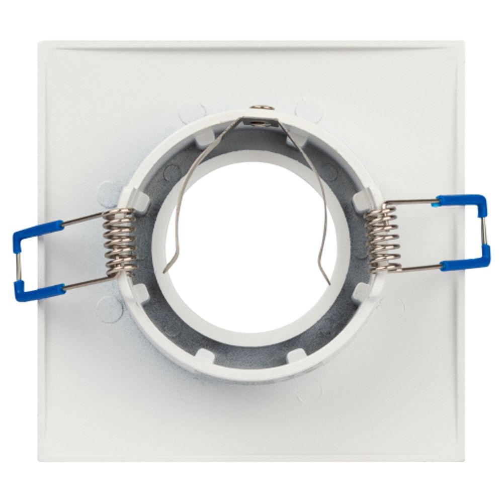 Светильник встраиваемый алюминиевый ЭРА KL104 WH под лампу MR16 GU5.3 белый