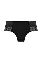 Трусики-бразилиана Estera из фактурной эластичной сетки (Размер: XXL) (Цвет: кофейный)