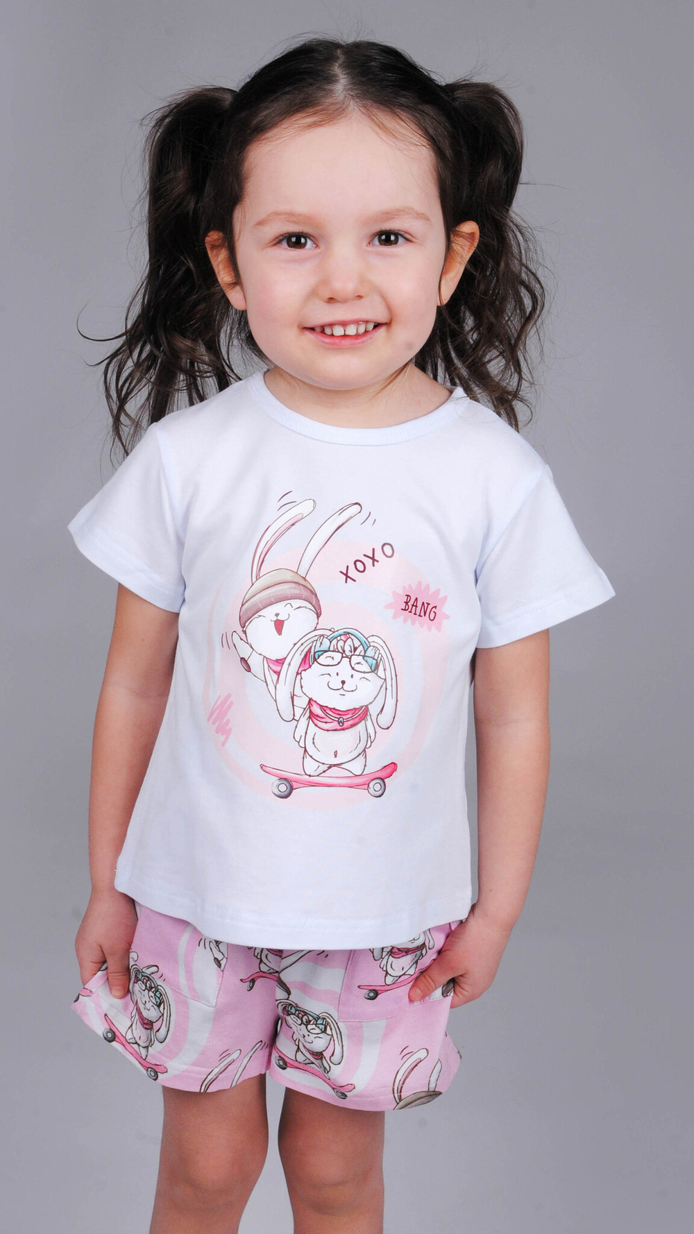 Комплект трикотажный для девочки 0-2 лет Fleur de Vie