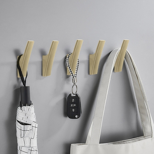 Крючок мебельный CAPPIO ASPHODEL, однорожковый, цвет сатиновое золото Вывод