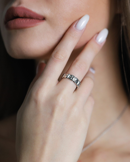 Кольцо "Игральные кости"