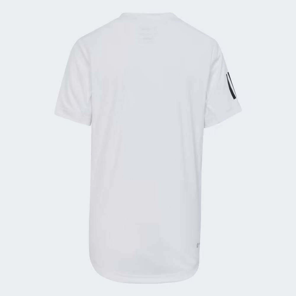 Одежда для тенниса Мальчики, Футболка ADIDAS CLUB TENNIS 3 STRIPES T SHIRT .