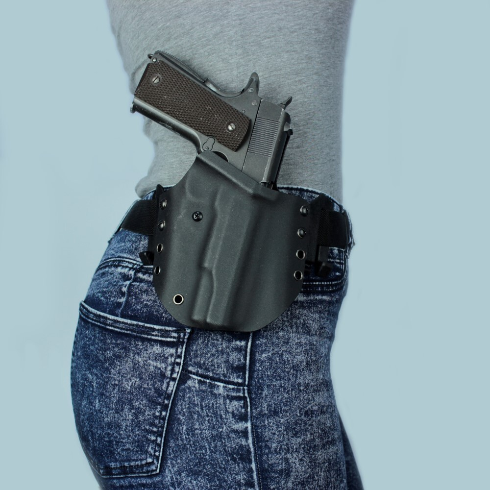 Кобура ТК1911ТК поясная из кайдекса
