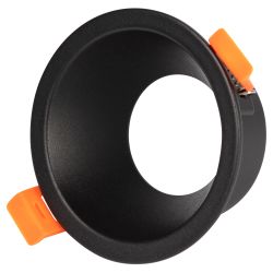 Светильник встраиваемый алюминиевый ЭРА KL97 BK под лампу MR16 GU5.3 черный