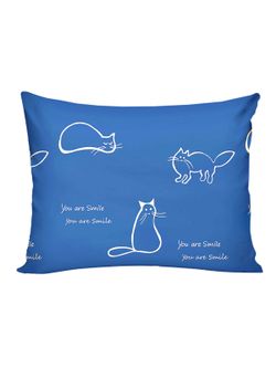 Постельное белье перкаль Сказка "Котики на сиреневом/Ассоль" 1,5-сп  Наволочка 50х70 см 1 шт Простынь  150x215 смПододеяльник 145x215 см