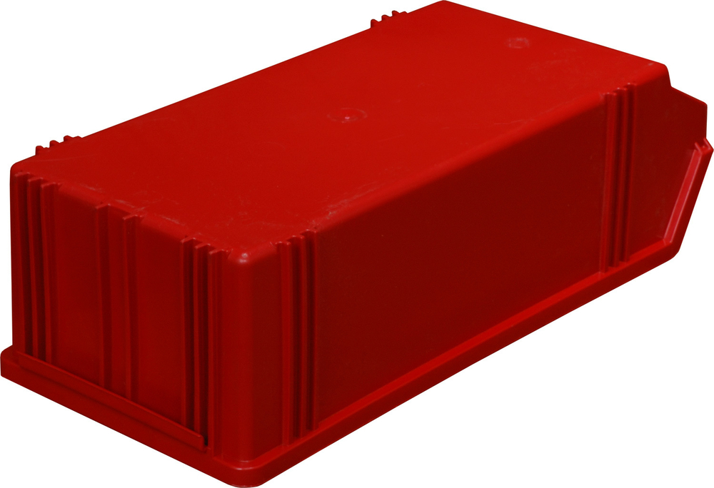 Ящик сплошной 500×230×150 мм, объем 17.25 л., арт.: 7964, красный, код: 00568
