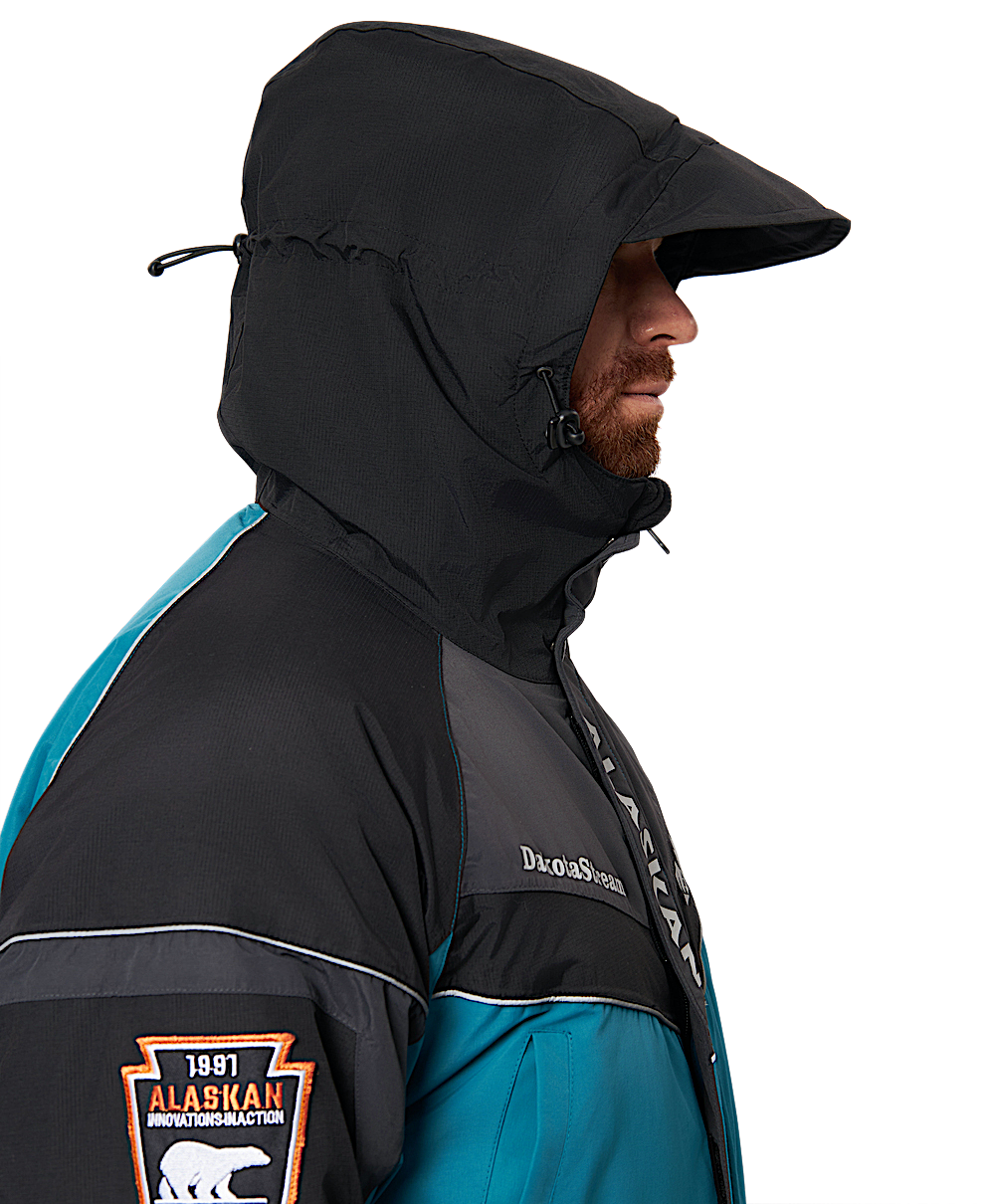 Костюм Alaskan зимний Dakota Stream -30°С 10/10 Морская волны / Серый / Чёрный ASDSGGB -