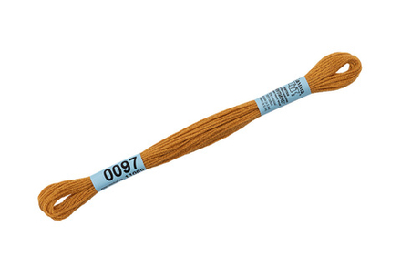 Мулине "Gamma" , 100% хлопок, 8 м, №0097