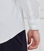 Рубашка H-HANK-kent-C1-214 BOSS BLACK - белый(50539184)