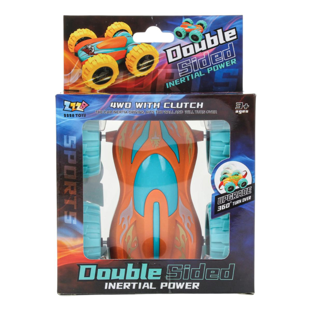 Игрушка Джип-перевертыш инерционный, 6668-6B