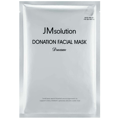 Тканевая маска для осветления кожи с пептидами JMsolution Donation Facial Mask Dream