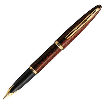 Перьевая ручка Waterman Carene Amber GT перо золото 18Ct F (S0700860)