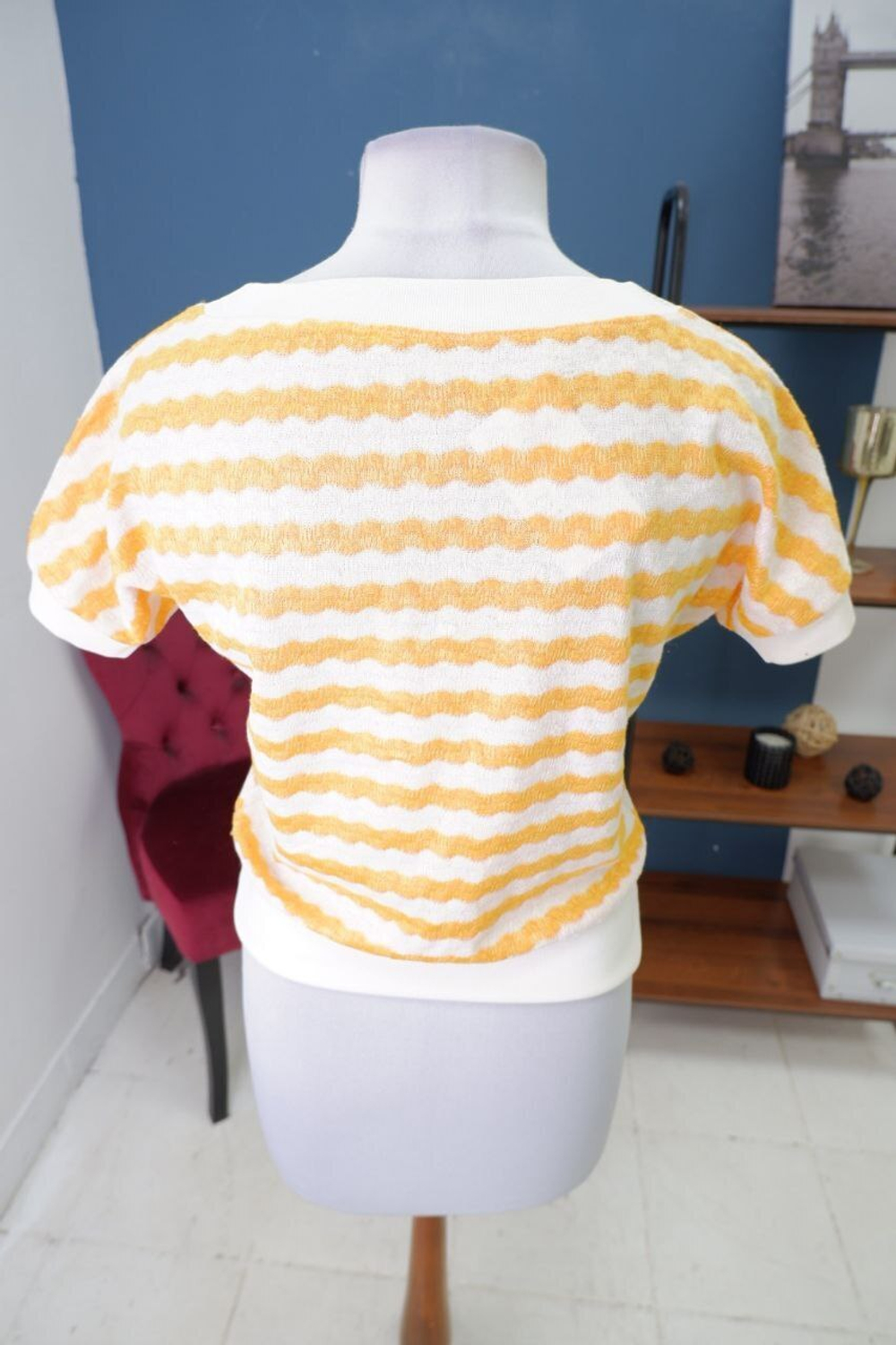 Кофта в полоску 44-46 размер