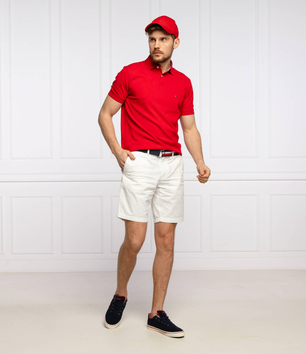 Поло 1985 Tommy Hilfiger - красный(MW0MW17770)