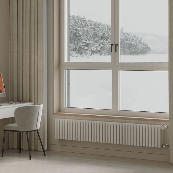 Дизайн-радиатор Royal Thermo Shift Q30 VC2030 - 32 секц. RAL9016 — (6)